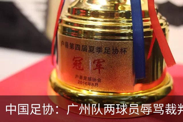 中国足协：广州队两球员辱骂裁判 被停赛6场